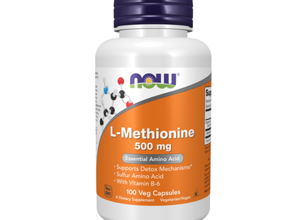 NOW - L-Methionine 500 mg | 100 Cap