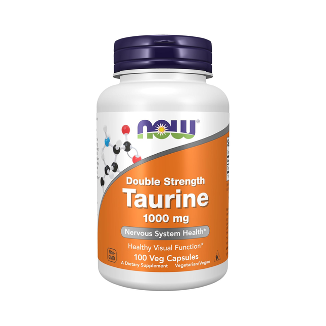 NOW - Taurine 1000 mg | 100 gélules