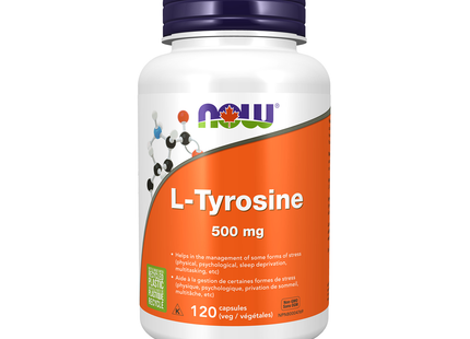 NOW - L-Tyrosine 500 mg | 120 Caps