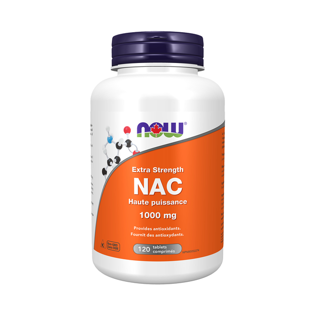 NOW - Extra Strength NAC 1000 mg | 120 Tablets