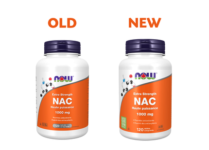 NOW - Extra Strength NAC 1,000 mg | 120 Tablets