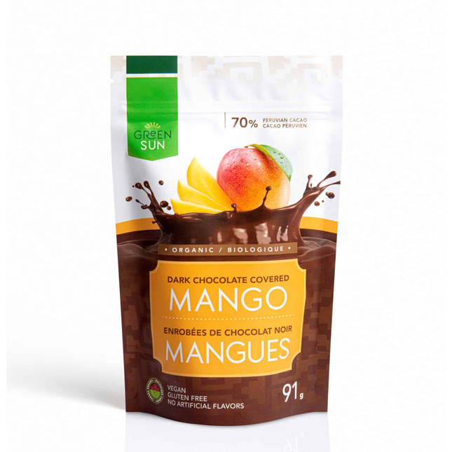 Green Sun - Dark Chocolate Covered Mango | 91 g