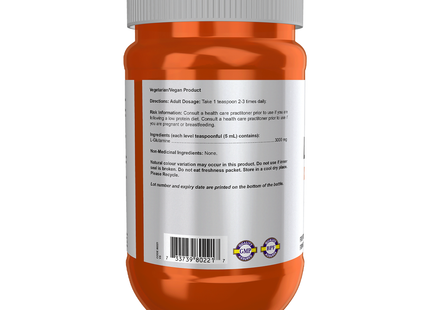 NOW Sports - L-Glutamine Pure Powder Amino Acids | 454 g