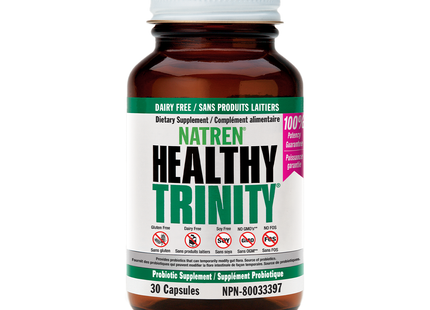 Natren - Healthy Trinity Dairy Free | 30 Capsules