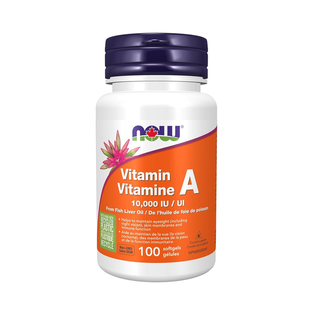 NOW - Vitamin A 10000 IU | 100 Softgels
