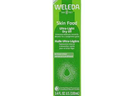Weleda - Huile Sèche Ultra Légère Skin Food | 100 mL