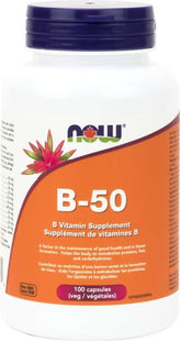 *NOW B-50 Vitamin Supplement | 100 Capsules