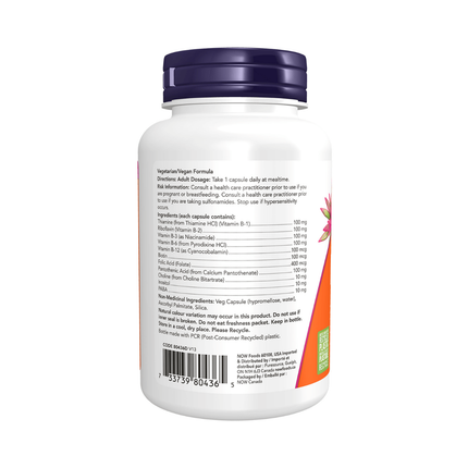 NOW Vitamine B-100 | 100 capsules