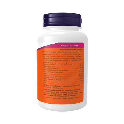 NOW Vitamine B-100 | 100 capsules