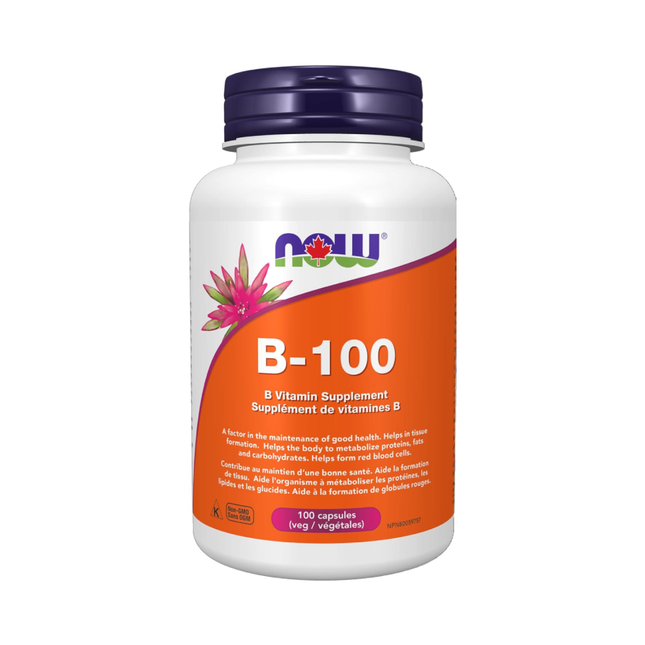 NOW Vitamine B-100 | 100 capsules