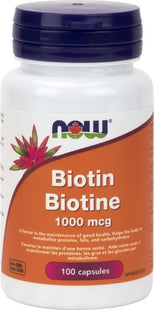 NOW Biotin 1000mg | 100 Caps