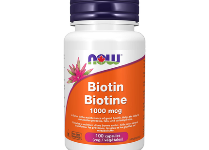 NOW - Biotin 1000 mcg | 100 Caps