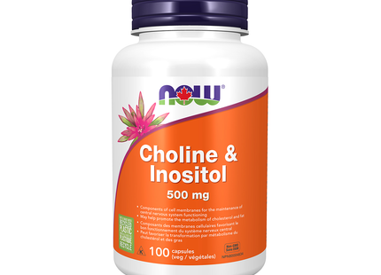 NOW - Choline & Inositol | 100 Caps