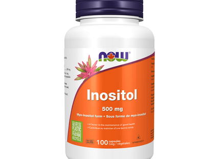 NOW - Inositol 500 mg | 100 capsules