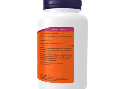 NOW - Inositol 500 mg | 100 capsules