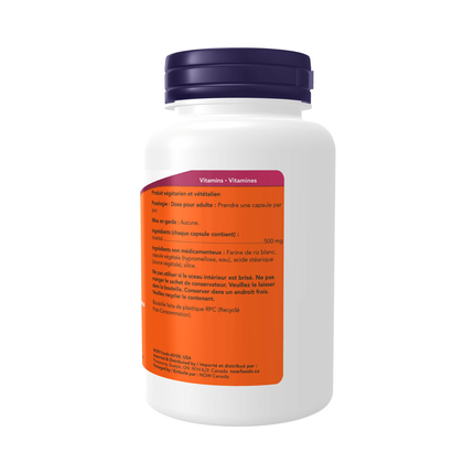 NOW - Inositol 500 mg | 100 capsules