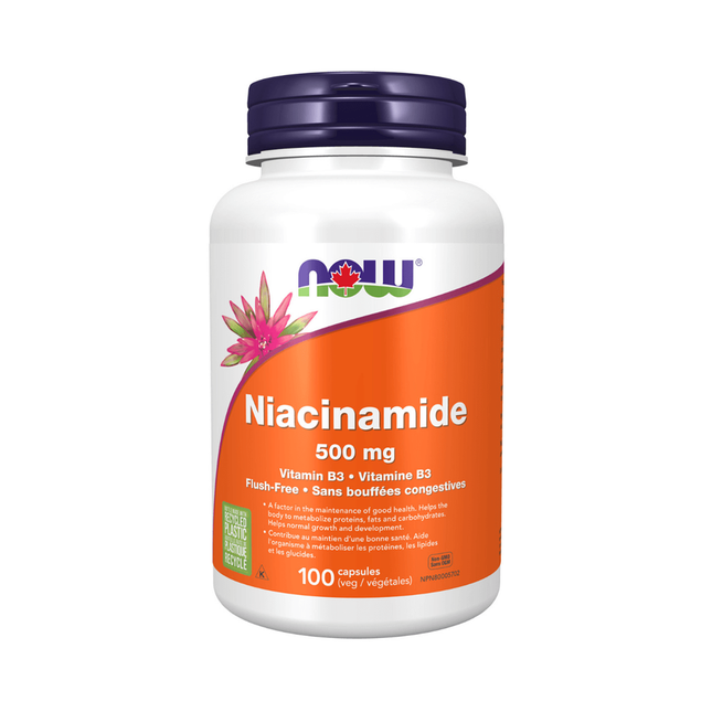 NOW - NAC Niacinamide 500 mg | 100 capsules