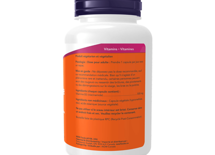 NOW - NAC Niacinamide 500 mg | 100 capsules