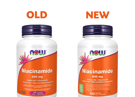 NOW - NAC Niacinamide 500 mg | 100 capsules