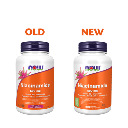 NOW - NAC Niacinamide 500 mg | 100 capsules