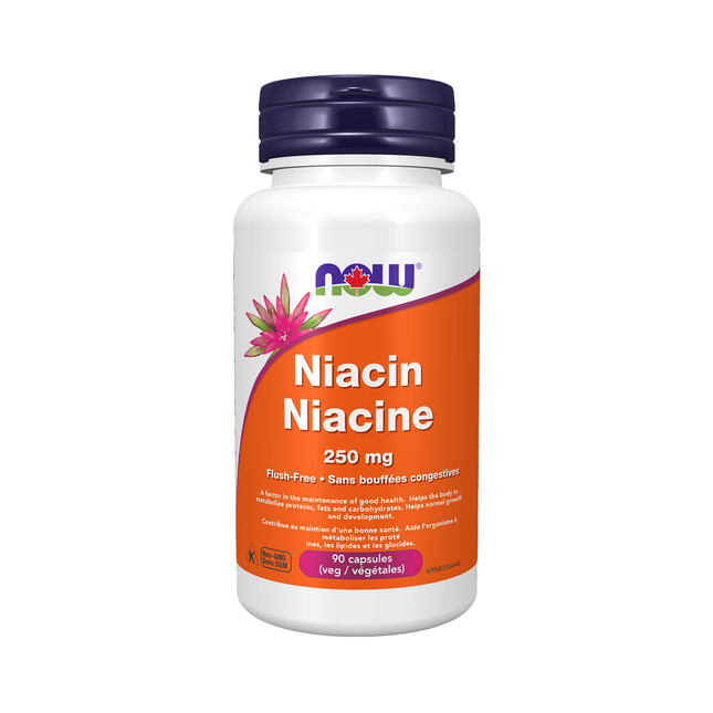 Now - Niacin 250 mg | 90 Veg-Capsules