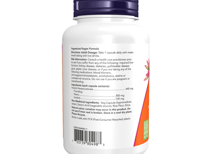 NOW - Niacin 500 mg Flush-Free | 90 Capsules