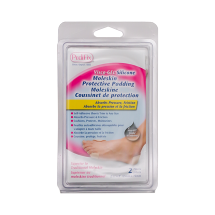 Pedifix - Visco-Gel Silicone Moleskin Protective Padding | 2 Count