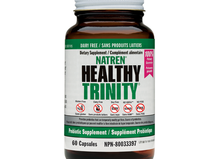 Natren - Healthy Trinity Dairy Free | 60 Capsules