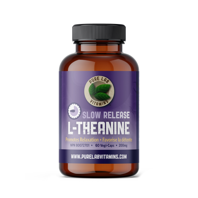 Pure Lab - L-théanine à libération lente 60*