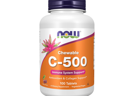 NOW - C-500 Orange Chewable | 100 Tab