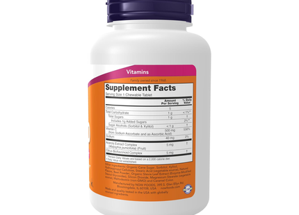 NOW - C-500 Orange Chewable | 100 Tab