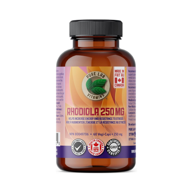 Pure Lab - Rhodiola 250mg | 60 Capsules