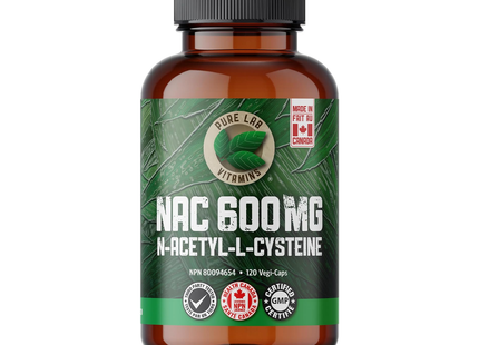 Pure Lab - NAC 600 mg | 120 Capsules