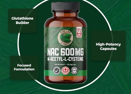 Pure Lab - NAC 600 mg | 120 Capsules