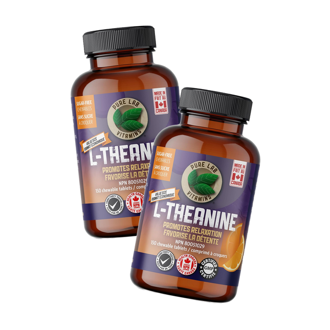 2-PACK! Pure Lab - Magnesium Glycinate Taurine & CoQ10 | 120 Vegi-Caps