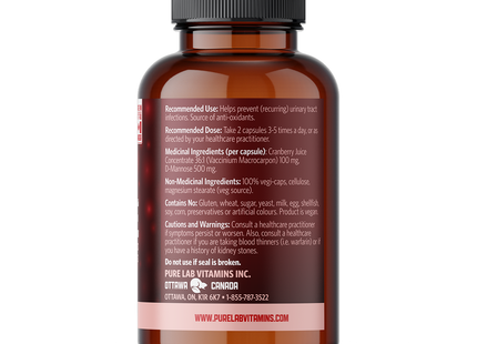 Pure Lab - UTI Pure | 120 Capsules