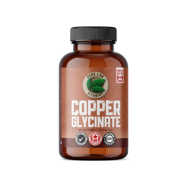 Pure Lab - Copper Glycinate 1 mg | 150 Capsules