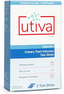 Utiva Detection Urinary Tract Infection Testing | 3 Pack