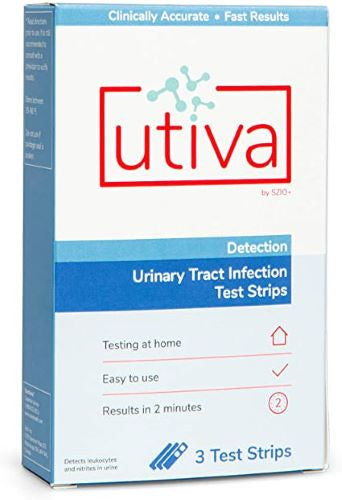 Test d'infection des voies urinaires de détection Utiva | 3 paquet
