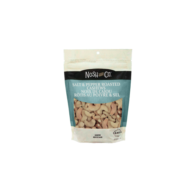 Nosh & Co - Salt & Pepper Roasted Cashews | 200 g