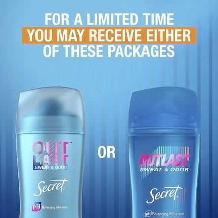 Secret - Outlast 72H Protection Clear Gel Antiperspirant - Unscented | 45 g