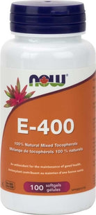 NOW Vitamin E 400 IU | 100 Softgels