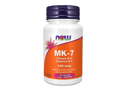 Now - MK-7 100 mcg | 60 Veg Capsules