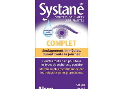 Systane - Complete Lubricant Eye Drops | 10 mL