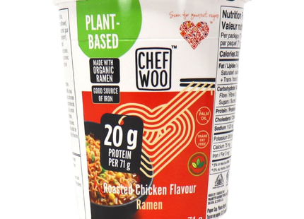 Chef Woo - Plant-Based Roasted Chicken Flavour Ramen | 71 g