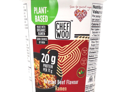 Chef Woo - Plant Based Ramen - Beef Flavour