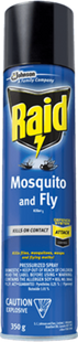 Raid - Mosquito & Fly Insect Killer 1 - Pressurized Spray | 350 g