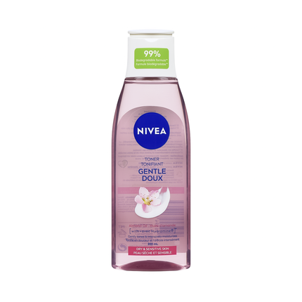 Nivea - Gentle Toner with Almond Oil for Dry and Sensitive Skin | 200 mL