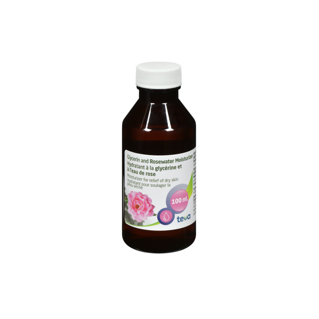 Teva - Hydratant à la glycérine et à l'eau de rose | 100 ml