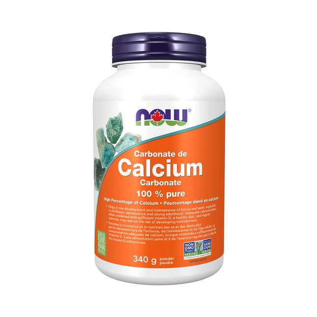 NOW - Calcium Carbonate Powder | 340 g